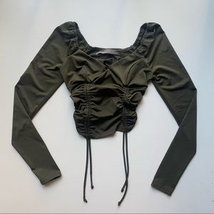 Urban Outfitters Side Ruched Top